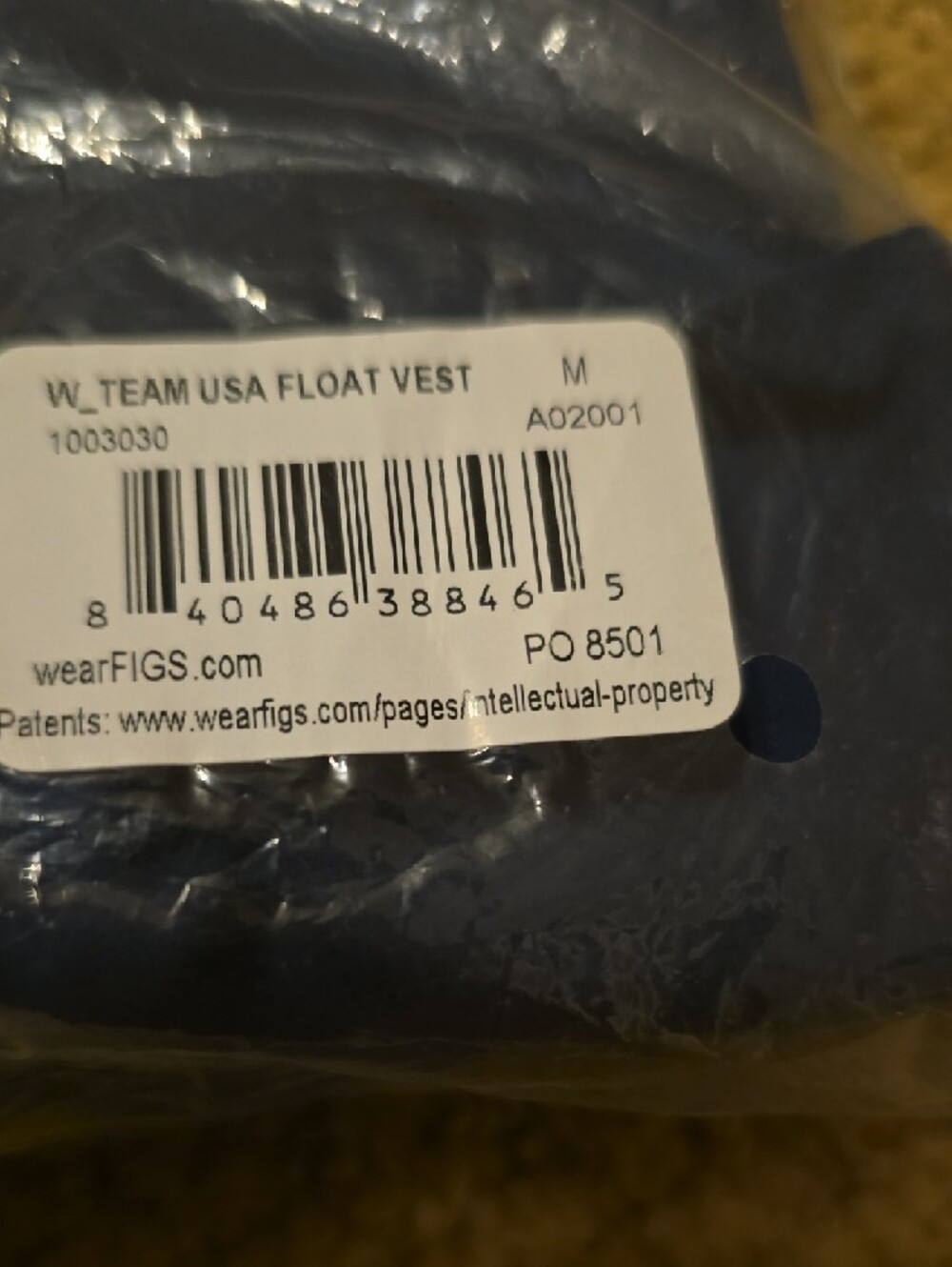 FIGS NWT USA WINTER OLYMPICS MEDICAL TEAM VEST 2026 - Picture 4 of 7